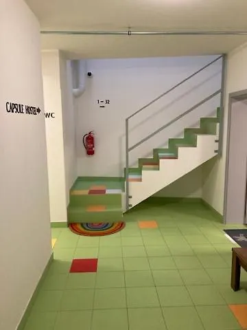 Capsule Hostel Andel Centre Spirit Praha